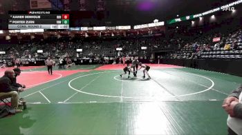 85 lbs Cons. Round 2 - Porter Zurn, VBW1 vs Xavier Denholm, NBHA