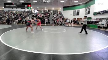 190 lbs Champ. Round 2 - Jack Caldwell, Cougar Kids Wrestling vs Alejandro Contreras, Team Central Wrestling Club