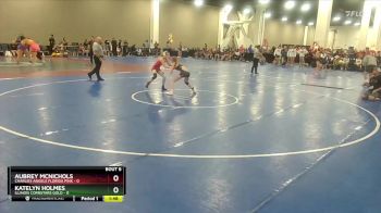 100 lbs Round 2 (8 Team) - Aubrey Mcnichols, Charlies Angels Florida Pink vs Katelyn Holmes, Illinois Cornstars Gold