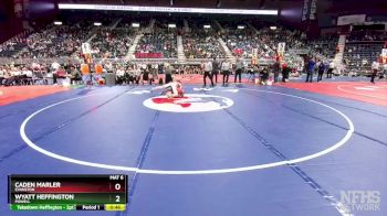 3A-138 lbs Cons. Round 3 - Caden Marler, Evanston vs Wyatt Heffington, Powell