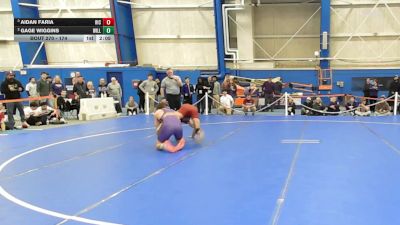 174 lbs Semifinal - Aidan Faria, Rhode Island College vs Gage Wiggins, Williams College