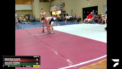 108 lbs Round 2 (6 Team) - Grayson Sloan, Team Palmetto State vs Brooks Morris, Alabama Elite Gold