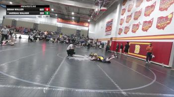 113 lbs Champ. Round 1 - Brian Waller, Marysville vs Jarreau Walker, Streetsboro