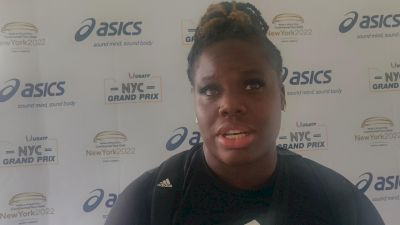Jessica Ramsey Wins Shot Put Competition