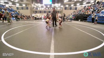 45 lbs Semifinal - Bo Revier, Morrison Takedown Club vs Malakai King, OKC Saints Wrestling