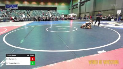 108 lbs Consolation - Elijah Butler, California Grapplers vs Sergio Valencia, Farmersville Farmboyz