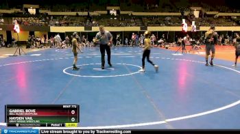 75 lbs Round 3 - Hayden Vail, Great Bridge Wrestling vs Gabriel Bove, Bull Island Grappling