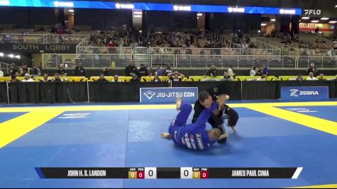 James Paul Cima vs John H. S. Landon 2025 Pan Jiu Jitsu IBJJF Championship