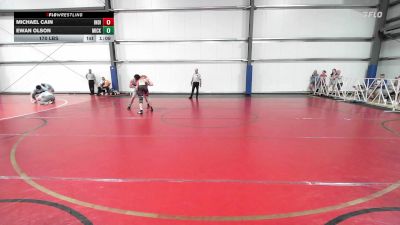 170 lbs Rr Rnd 3 - Michael Cain, Indiana Outlaws Black vs Ewan Olson, Micky's Maniacs White