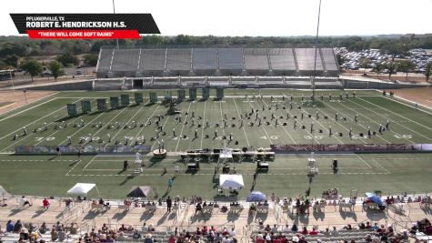 Robert E. Hendrickson High School "Pflugerville TX" at 2024 Texas Marching Classic