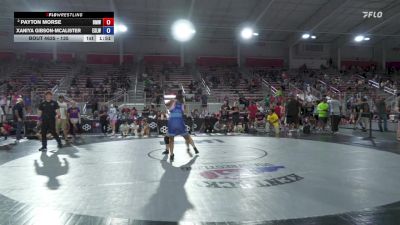 135 lbs Cons. Round 2 - Payton Morse, Beast Mode Wrestling vs Xaniya Gibson-McAlister, East St. Louis Wrestling Club