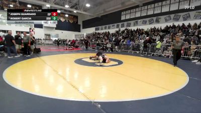 132 lbs Quarterfinal - Robert Garcia, Servite vs Joseph Guardado, Esperanza