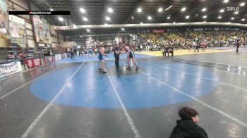 190 lbs Champ. Round 1 - Eli Buee, Laker Wrestling vs Carter Zink, Bison Wrestling Club