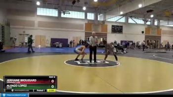 152 lbs Semifinal - Alonzo Lopez, Selah vs Jermaine Broussard, Spanaway Lake