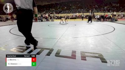 5A - 120 lbs Quarterfinal - Shelby Glassco, CLEVELAND vs Josaline Blevins, STILWELL