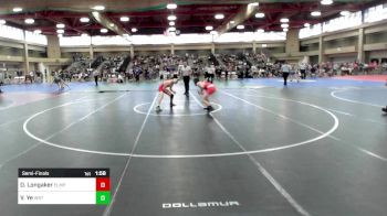 120 lbs Semifinal - Devin Longaker, Elmwood Park vs Victor Ye, Westwood