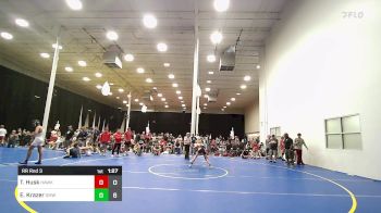 114 lbs Rr Rnd 3 - Timofey Husk, Hawks Black vs Ethan Krazer, Gold Medal WC