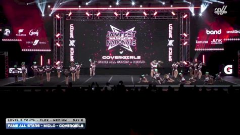 FAME All Stars - Midlo - Covergirls [2026 L3 Youth - Flex - Medium DAY 2] 2026 JAMfest Cheer Super Nationals