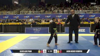 Jaxon Archer Verbryck vs Oliver Alvie Pham 2026 Pan Kids Jiu-Jitsu IBJJF Championship