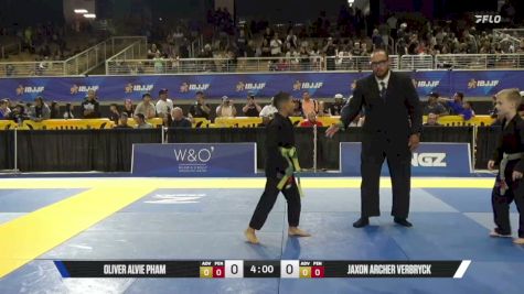 Jaxon Archer Verbryck vs Oliver Alvie Pham 2026 Pan Kids Jiu-Jitsu IBJJF Championship