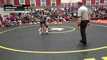 135 lbs Cons. Semi - Jaylynn Craun, Oelwein vs Sienna Fehr, Algona