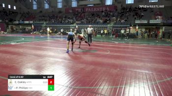 133 lbs Consi Of 8 #2 - Ethan Oakley, Appalachian State vs Pat Phillips, Franklin & Marshall