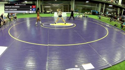 105 lbs Kaitlin Coleman, Georgia vs Amy Carlson, Oregon