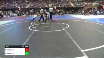 70 lbs Rr Rnd 2 - Riley Wade, Roseburg Mat Club vs Harlow Reyes, Cowa
