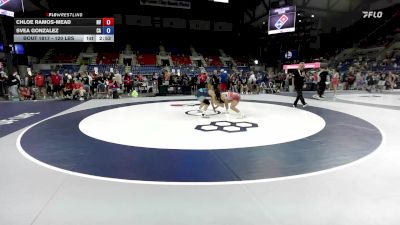 120 lbs Cons. Rd Of 64 - Chloe Ramos-Mead, NV vs Svea Gonzalez, CA