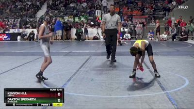 79 lbs Quarterfinal - Daxton Spexarth, Brawlers vs Kenyon Hill, SAW TC