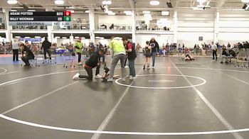 74 lbs Quarterfinal - Adam Potter, Mayo Quanchi WC vs Billy Noonan, Red Roots WC