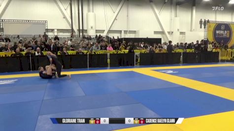 Cadence Raelyn Glann vs Gloriane Tran 2024 World IBJJF Jiu-Jitsu No-Gi Championship