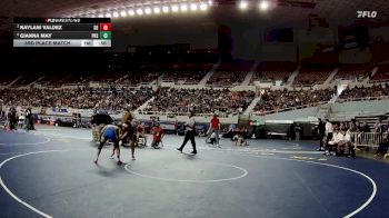 120-D2 3rd Place Match - Naylani Valdez, Somerton High School vs Gianna May, Prescott High School