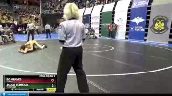 170 lbs Cons. Round 2 - Bo Graves, Tarkio vs Jacob Schrock, Versailles