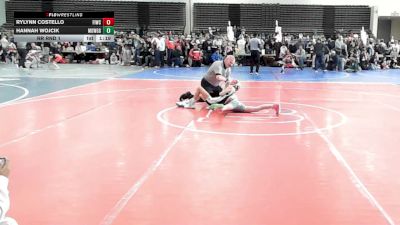 65 lbs Rr Rnd 1 - Rylynn Costello, Sassy Lassies FIWC - Girls vs Hannah Wojcik, MGW Glitter & Grit - Girls