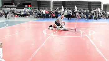 65 lbs Rr Rnd 1 - Rylynn Costello, Sassy Lassies FIWC - Girls vs Hannah Wojcik, MGW Glitter & Grit - Girls