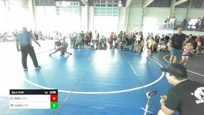 65 lbs Consolation - Giselle Soto, Savage House WC vs Mateo Loza, Academy Of Wrestling (CRAW)