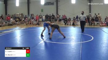 120 lbs Prelims - Emmoni Lopez, Greg Gomez Trained vs Maddie Marsh, Northeastern