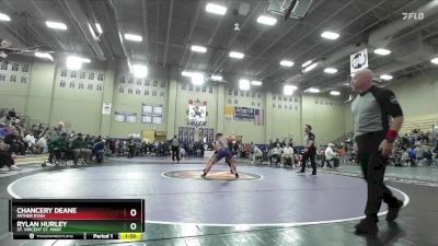 165 lbs Semifinal - Chancery Deane, Father Ryan vs Rylan Hurley, St. Vincent St. Mary