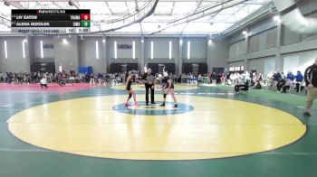 114 lbs Round Of 32 - Liv Eaton, Trumbull vs Alena Niziolek, Simsbury
