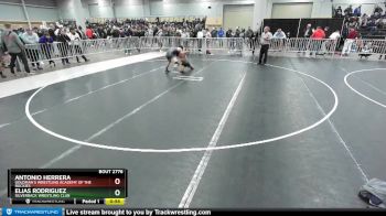 113 lbs Cons. Round 2 - Elias Rodriguez, Silverback Wrestling Club vs Antonio Herrera, Goldman`s Wrestling Academy Of The Rockies