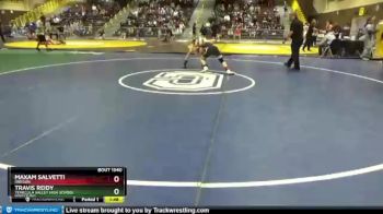 113 lbs Quarterfinal - Travis Reidy, Temecula Valley High School Wrestling vs Maxam Salvetti, Oregon