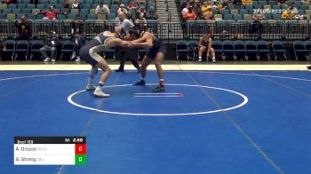 184 lbs Prelims - Anthony Orozco, Menlo vs Garrett Strang, California Baptist University