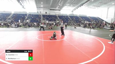 54 lbs Consolation - Bryson Casillas, Mingus Mountain WC vs Easton McMahon, Shootbox WC