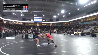 131 lbs Cons. Round 4 - Jaclyn Dehney, New England College vs Hannah Palise, Grand Valley State