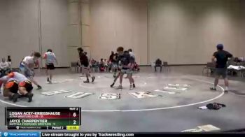 135 lbs Round 5 (6 Team) - Jacob Genao, Alpha Wrestling Club vs Blaise Nelson, Bufffalo Stampeders Wrestling