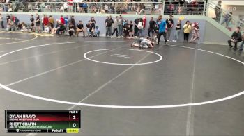 93 lbs Cons. Round 3 - Rhett Chafin, Arctic Warriors Wrestling Club vs Dylan Bravo, Kodiak Wrestling Club