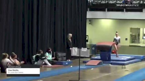 Zoe Skidis - Women's Group, St. Louis Gym Centre - 2021 Women's Xcel Region 4 Championships