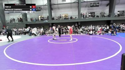 Junior Boys FS - 138 lbs Champ. Round 1 - Tom Le, WA vs Nicholas Campbell, OR