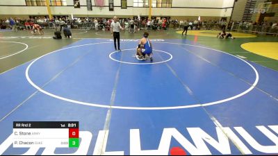 149E lbs Rr Rnd 2 - Cole Stone, Army West Point vs Peter Chacon, Duke